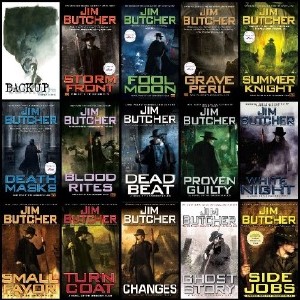 Jim  Butcher  -  The Dresden Files.16 books and Several Short Stories  (Аудиокнига)
